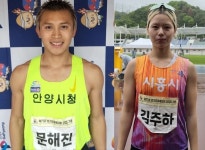 문해진·김주하, 도체전 육상 1부 남녀 일반 100m ‘정상 질주’