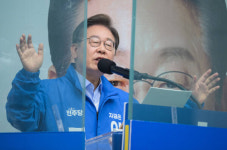 의정부 찾은 더불어민주당 이재명 대선 후보 [포토뉴스]