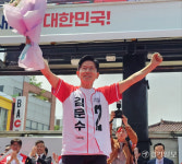 ‘전직 경기도지사 총출동’ 김문수 지지 호소… 경기도 표심 공략 [6·3 대선]