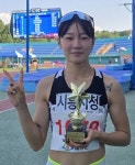 시흥시청 조윤서, KBS육상 여일반 400mH 시즌 2관왕 ‘특급’