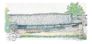 [이해균의 어반스케치] 팔월, 바람의 미학