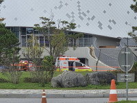 양평 종합운동장서 누수 확인하던 50대 추락…병원 이송