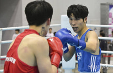 복싱 남자일반부 플라이급 윤태근(성남시청) 결승 진출 [포토뉴스]