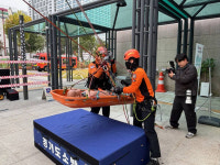 과천시민회관에서 복합재난 훈련 펼친 과천시…실전 같은 훈련으로 ‘눈길’