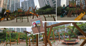 수원 엘지빌리지 놀이터의 변신…주민 13명이 900일간 일군 ‘아이들 천국’