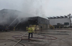 양주 남면 폐기물 처리시설 화재…15명 긴급 대피