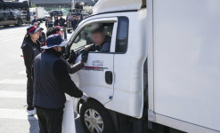CU 물류센터 앞 ‘직접 교섭 요구’ 목소리 [포토뉴스]