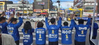 여야 후보들 덕정역·양주역서 출정식 갖고 필승 다짐