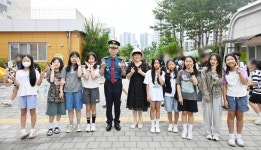 평택경찰 총출동… 초등학교 16곳 등굣길 살폈다