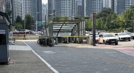 올림픽공원 인근 도시가스 유출…130명 대피·한성백제역 통제