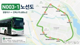 장항지구 대중교통 숨통… 고양시, 27일부터 N003-1번 한시 운행