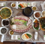 활어회,바다장어구이,조개구이-부산 기장 신선횟집