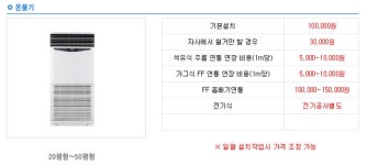 영업안내-성남 분당 경기광주 에어컨