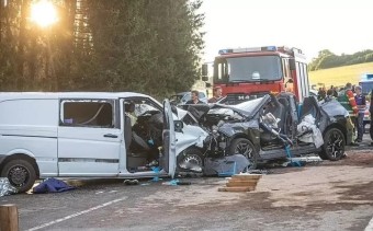 BMW '자율주행' 테스트 전기차, 대형 연쇄 추돌사고로 1명 사망·9명 중상