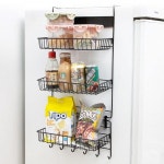 주방벽 선반 수납걸이 양념통 수납 정리대 철제 행거철제선반 벽선반 벽걸이선반 앵글선반 미니선반 다용도 : THE BEST DEAL