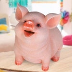 st2 리얼 돼지저금통 인테리어 소품 개업선물ㄴ자이언트저금통 빅사이즈저금통 대형돼지저금통 개업선물 황 : 모두모2