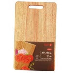 커팅보드 고무나무 목도마 중 395x230x15mm : Traum Shop