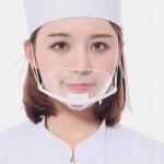 투명 점 음식 식당 위생 조리용 마스크 잔솔 : 이편한531