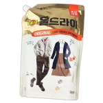 세탁세제 테크 울드라이 오리지널 세탁 세제 리필용 1300ml O : 스마일희