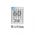 18AO폼텍 바코드용광택라벨 LA-3101 : 코코오레오