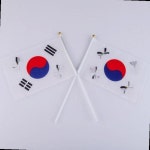 미니 소형 손 태극기 깃발 LMCF-0044 : 길정물산이번지