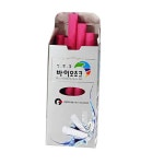 바이오 초크 빨강색 (1갑10본) - 워터초크 칠판 : 베리월드
