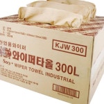 산업용와이퍼타올 광진 세이플러스 산업용와이퍼타올 KJW300 대형 300매 : 인터네셔널허브