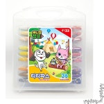 크레파스 36 색 미술 용품 색연필 그림 도구 어린이 학용품 교육 재료 그림책 놀이 창의 : 1013store