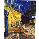 밤의 카페 테라스 (캔버스) 보석십자수 40x50 : 마인드머니