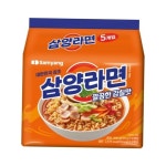 (삼양) 삼양라면멀티 5개입 봉(1개입) : 0나온0
