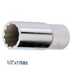지니어스 12각 롱핸드소켓 복스알 1/2in x 17mm : 메타벅스