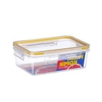 김치통 밀폐용기 스텐반찬통 냉장고 직사각 730ml : 글리니스