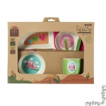 부엉이 코멕스 내열 옥수수그릇 5P 기프트세트 그릇 식기 주방 용품 선물 세트 용기 옥수 : 더오라문구