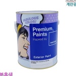 4L 계란광 수성 페인트 외부용 분홍 15-2210 : 즐거운 일상템 추천몰