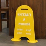 광고판 배너 카페 입간판 스탠드 철제 : 삼월store