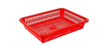 유진 신갈비소쿠리 2호 학교바구니 책상바구니 낮은 사각 소쿠리 5개 1세트 : 대성 플라스틱 바구니