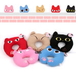 애니나라 헬로캣 목쿠션(N)/목베개/캐릭터쿠션 : dollndolls