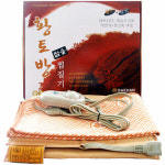 새한전자 전기방석 전기요 참숯찜질기/건강 웰빙 찜질팩 뜸질기 황토찜질팩 참숯매트 : 토토방