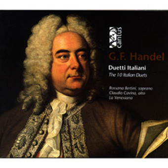 [수입] 헨델  소프라노와 알토를 위한 10개의 이탈리아 듀엣집 (Handel  The 10 Italian Duets) : SORI
