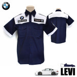 09012_리바이(네이비/화이트)팀옷/유니폼/작업복/정비복/견장남방/견장셔츠/bmw남방/벤츠셔츠/사무복/근무복/회사작업복/알뜰주유소... 