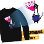 Pirate Duck - 덕스토리 에디션 커스텀매니아 디자인 티셔츠 : 커스텀매니아