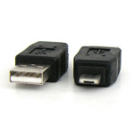 케이블마트 NG2366 마이크로 USB 젠더 - USB A(M)/Micro A(M) 타입 [ADP-USBAM-MUAM] 변환젠더 연결잭 : 케이블마트
