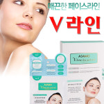 헤어실크/ [ASAMO] 브이라인 슬림 마스크팩1box(5팩)/아사모 브이라인 슬림 마스크팩/히팅팩/쿨링팩/ 빠른배송(리프팅탄력마사지/팩)...