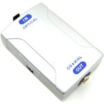 케이블마트 NF9750 AUDIO Optical to Coaxial S/PDIF Converter(POF-830)디지털 변환 컨버터 젠더 광컨버터 : 케이블마트