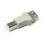 케이블마트 NU0090 USB 젠더 USB A(암)/USB B(수) - USB 케이블 변환젠더 단자 변환 커넥터 변환잭 : 케이블마트