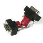 케이블마트 NG1162 DVI 젠더 - DVI(M)-VGA(F) 타입/ 회전형 - 영상신호 변환젠더 DVI 일체형 변환용 젠더 : 케이블마트