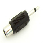 케이블마트 NG0383 모노 젠더 (3.5/M to RCA/F) - RCA 케이블 변환젠더 음성신호 변환용 커넥터 변환잭 : 케이블마트