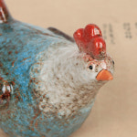 늘푸른 닭 2p세트 /74 도자기인형 소품 장식소품 인테리어소품 예쁜도자기 동물인형 장식품 5만원이상 무료배송 : 오일장