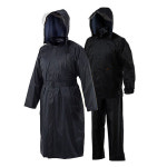 제비표 신사 우의 코트 SI 102 112 신사 상하 우비 작업 방수복 레인 웨어 작업 후드 : 산업정품몰