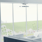 유리시트지 cm120-네잎클로버빌리지/글라스시트지/창문시트지/윈도우시트지/쇼윈도시트지 : 시트존